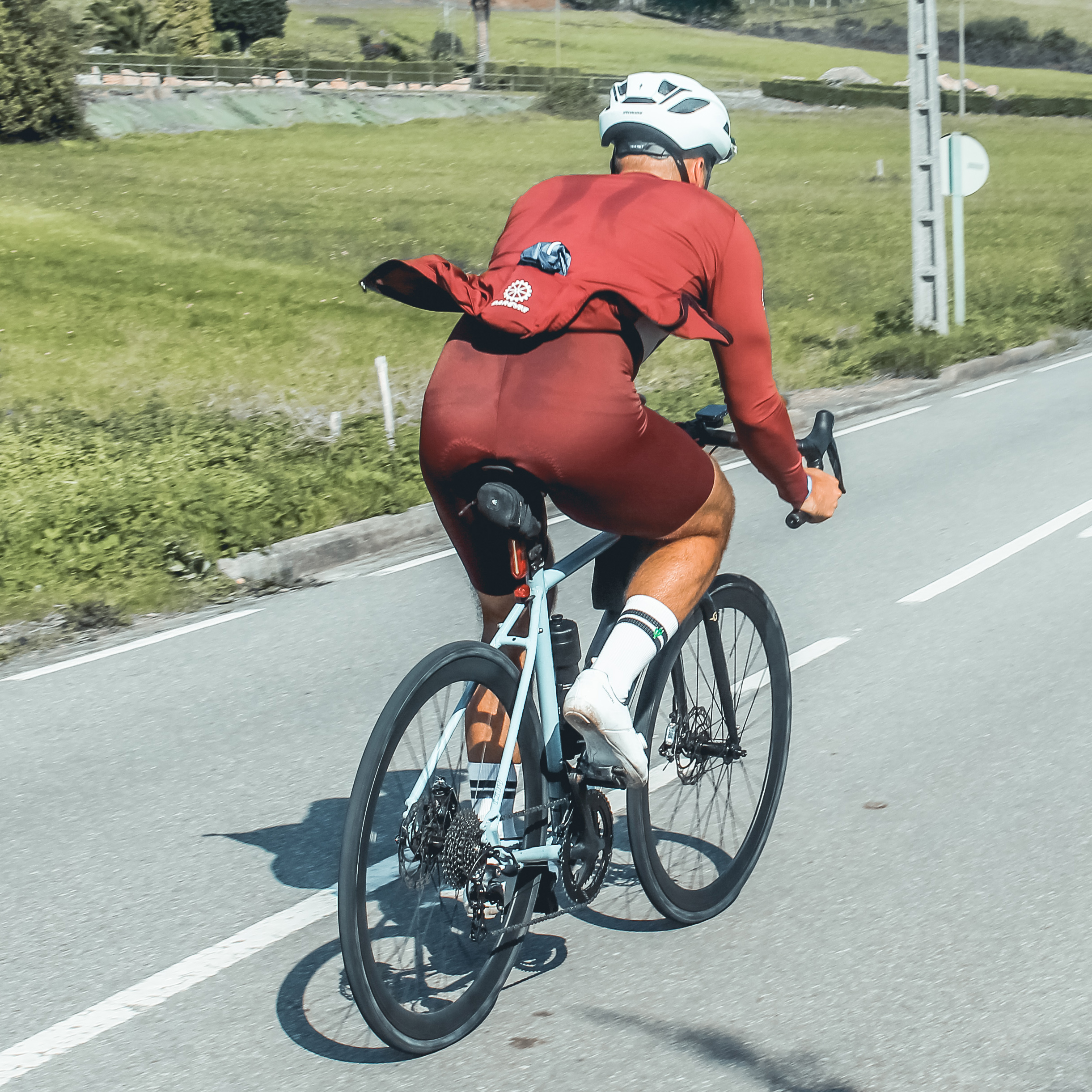 RION-Chaqueta térmica de ciclismo para hombre, cortavientos reflectante  para bicicleta de montaña, ropa de invierno, Maillot - AliExpress